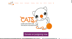 Desktop Screenshot of cats-foundation.org